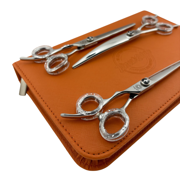 Left-Handed LOVE S&B 3 Piece 7" Scissor Set, Polished Finish