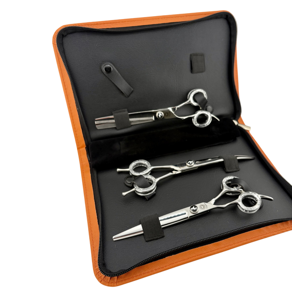 Left-Handed LOVE S&B 3 Piece 7" Scissor Set, Polished Finish