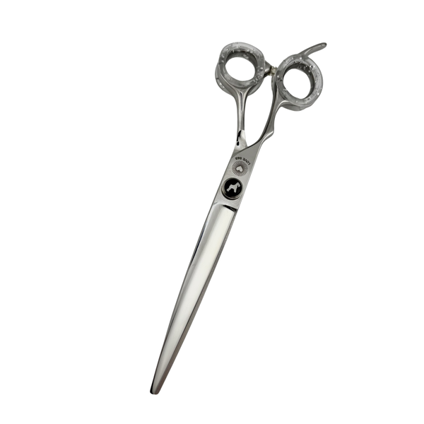 7" LOVE S&B Left Handed Straight Scissors With Dog Pivot