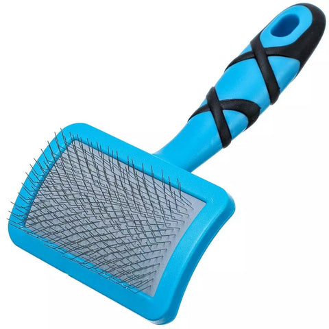 Groom Professional Curved Soft Slicker Brush - Small