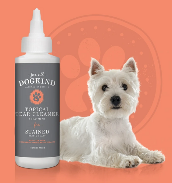 For All DogKind Topical Tear Cleaner for Stained Skin and Coats