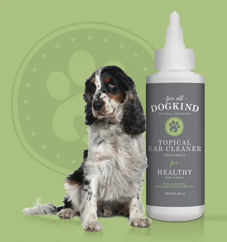 For All DogKind Topical Ear Cleaner for Healthy Ear Canal
