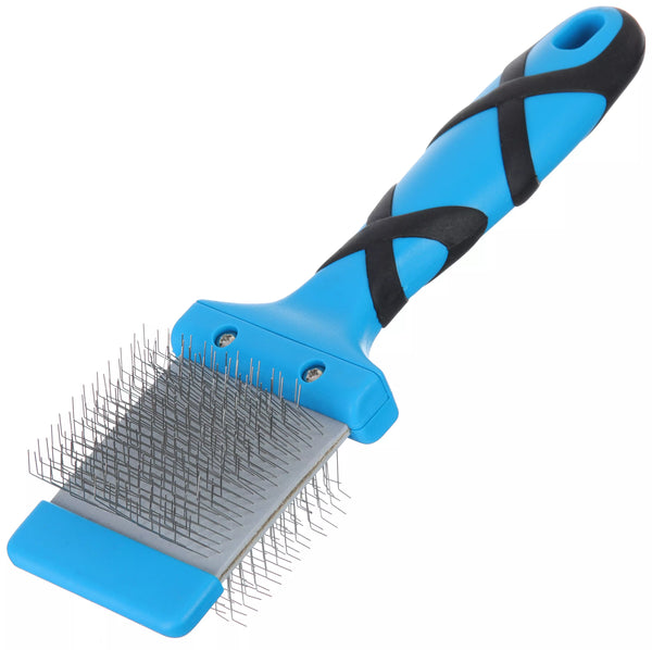 Groom Professional Double Sided Flexible Slicker Brush - Soft