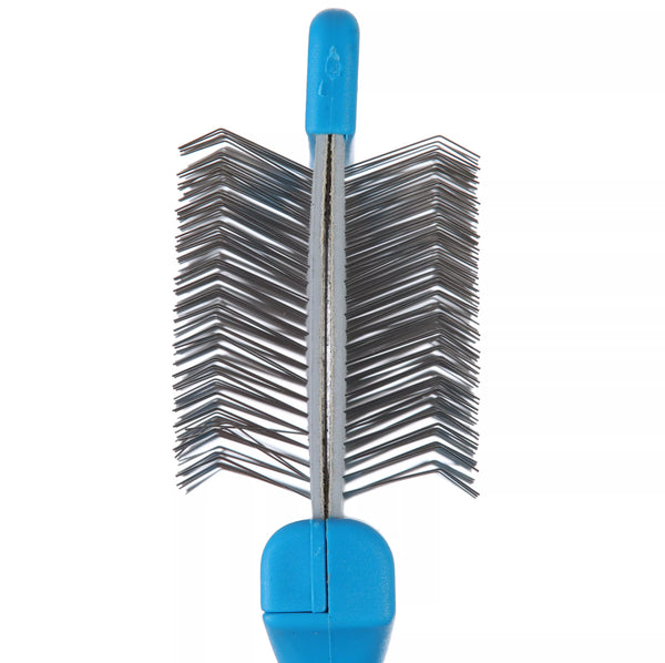 Groom Professional Double Sided Flexible Slicker Brush - Soft
