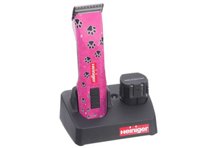 Heiniger Saphir Style Cordless Clipper, Pink Paws