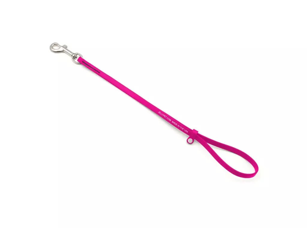 Jelly Pet Grooming Loop - HOT PINK 3/8" X 18"