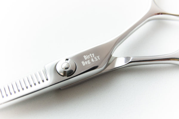 Dirty Dog DD4525 4.5" 25 Tooth Thinner Scissor, Silver