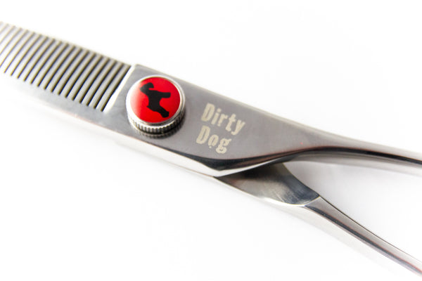 Dirty Dog Flipper DDF72566 7.25" 66 Tooth Thinner Scissor, Silver