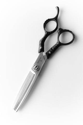 Mirage Samurai 5.75" 35 Tooth Thinner Scissor, Black