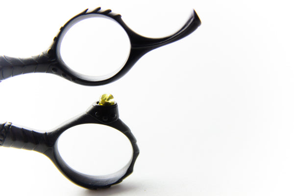 Mirage Samurai 5.75" 35 Tooth Thinner Scissor, Black
