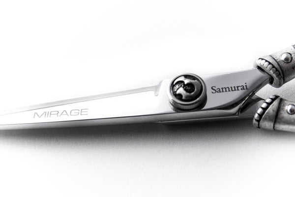 Mirage Samurai Straight Scissor, Silver