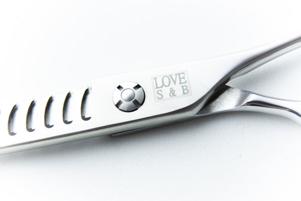 Love S&B L7018 7" 18 Tooth Chunker Scissor