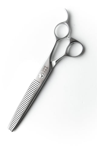 Love S&B L7035 7" 35 Piano Tooth Fluffer Scissor