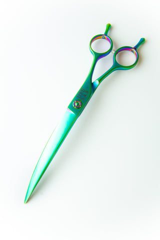 Love S&B LG700C 7" Curved Scissor, Green