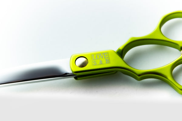 Love S&B Left Handed 6.5" Asian Fusion Curved Scissor
