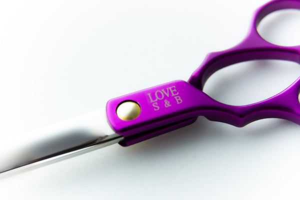Love S&B Left Handed 6.5" Asian Fusion Curved Scissor
