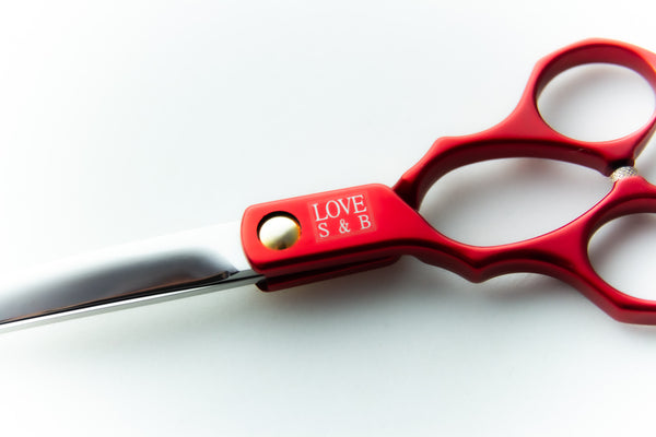 Love S&B Left Handed 6.5" Asian Fusion Curved Scissor