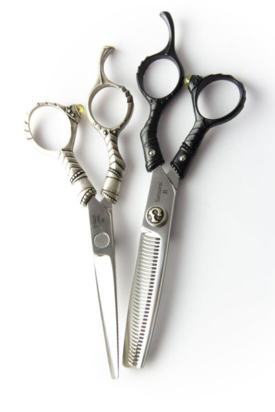 Mirage Samurai Straight and Thinner Scissor, Set of 2