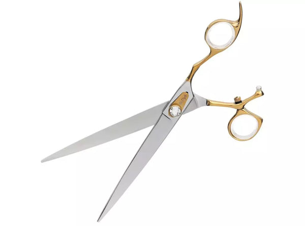 Groom Professional Mi-Style Swivel Thumb 8" Straight Scissor